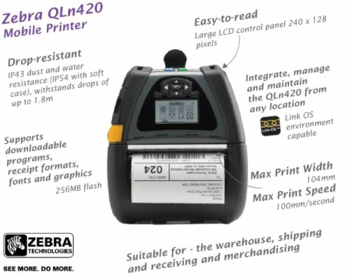 Product of The Week – Zebra QLn420 Portable Printer