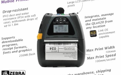 Product of The Week – Zebra QLn420 Portable Printer