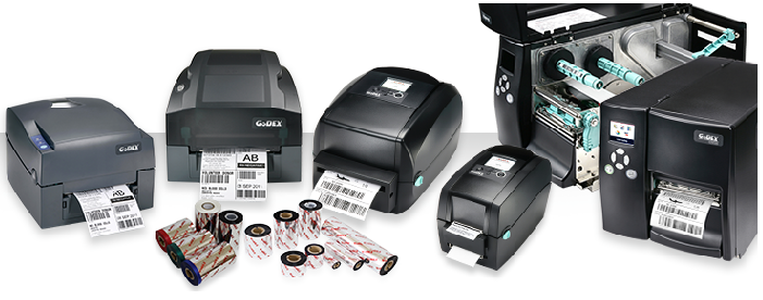 The GoDex family of printers.