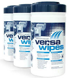 Datamark UK Promote Versawipes – Keeping TT Printer Print-heads Pristine